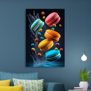 - aiartshMacaron vászonkép - aiartshop.hu - Vászonkép webáruházop.hu - Vászonkép webáruház